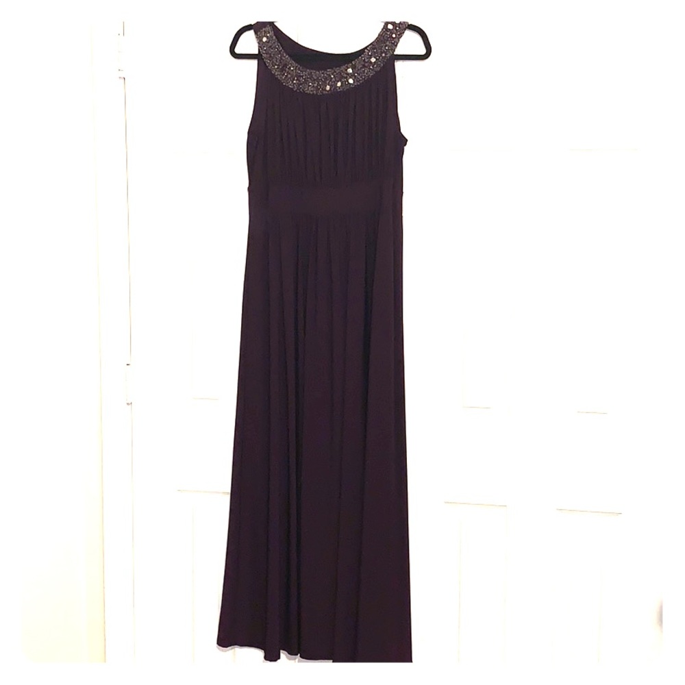Purple Evening Gown